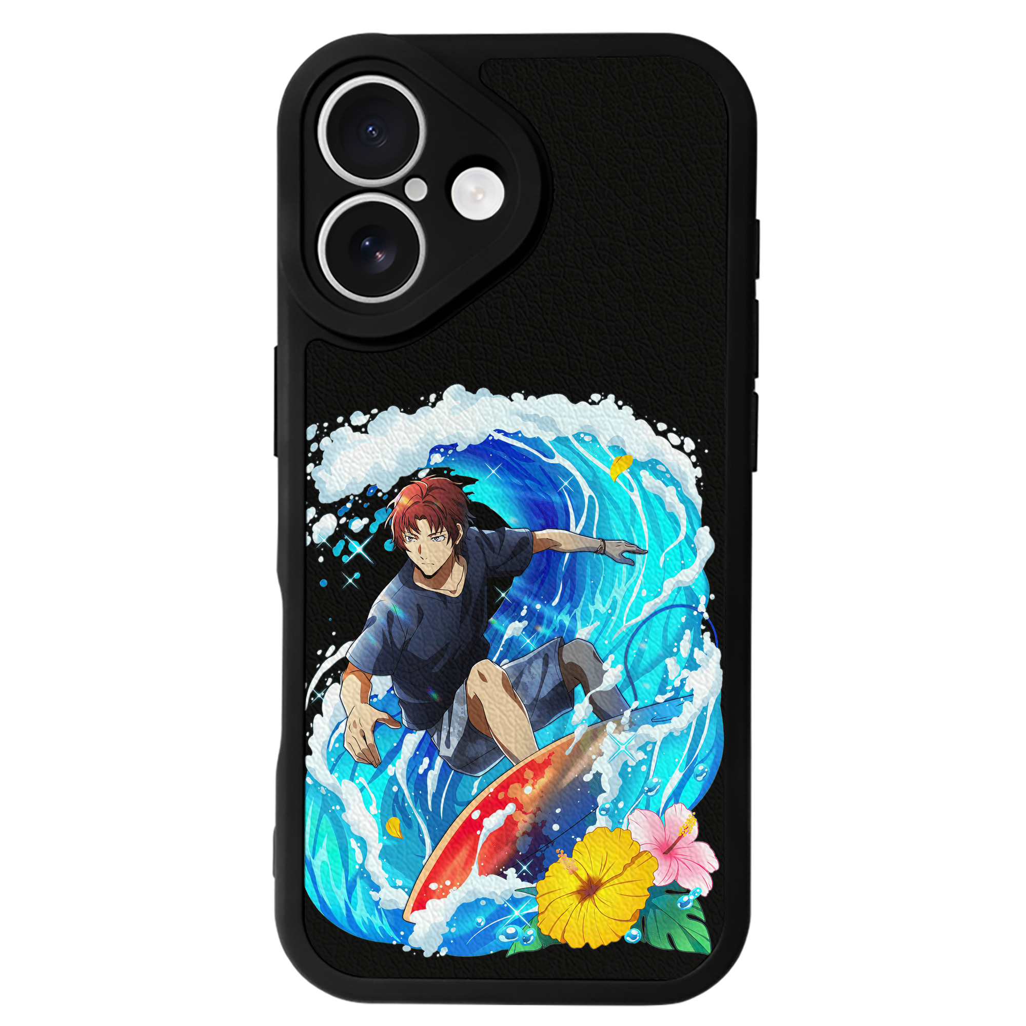 （画像用） 文豪ストレイドッグス Bungo Stray Dogs 【iPhone 16シリーズ対応】シリコンスマホケース（レザー調） 材質：シリコン